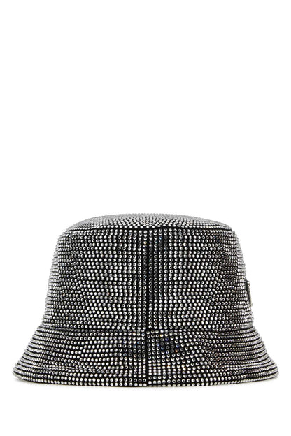 Prada Women Embellished Fabric Bucket Hat by Luosophy