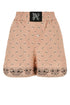 Palm Angels Women Printed Linen Blend Shorts by Luosophy