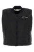 Palm Angels Women Black Nylon Vest by Luosophy