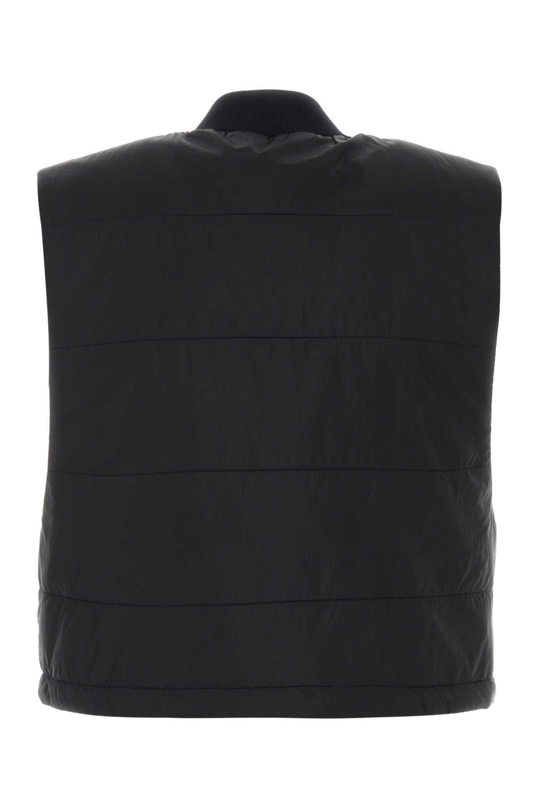 Palm Angels Women Black Nylon Vest by Luosophy