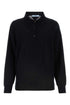 Prada Women Black Cashmere Polo Shirt by Luosophy