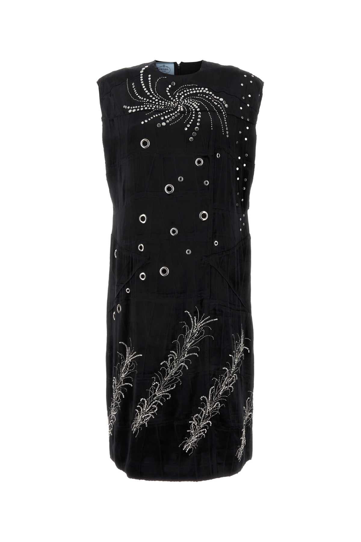 Prada Women Black Velvet Dress by Luosophy