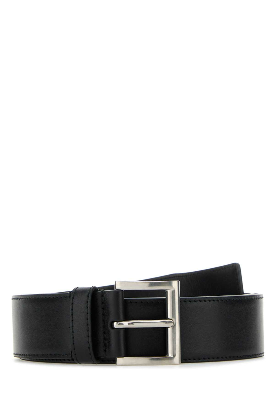 Prada Women Black Leather Belt  DestGlow