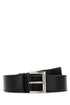 Prada Women Black Leather Belt  DestGlow