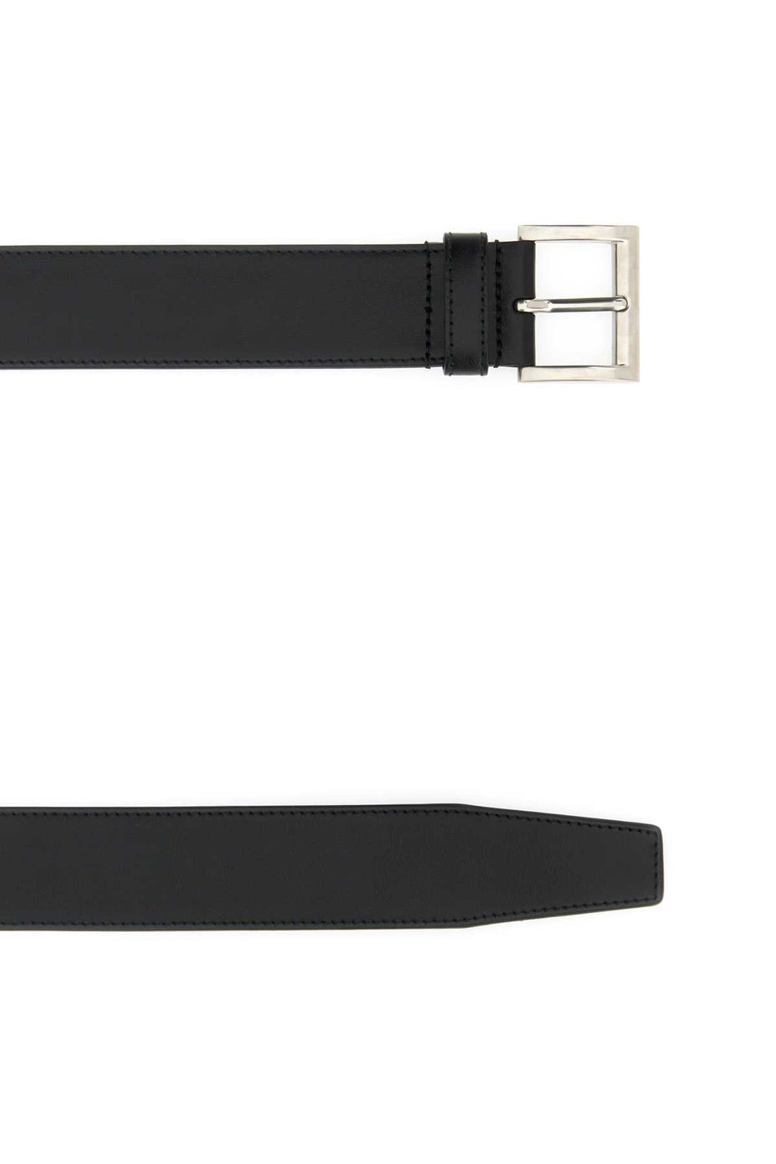 Prada Women Black Leather Belt  DestGlow