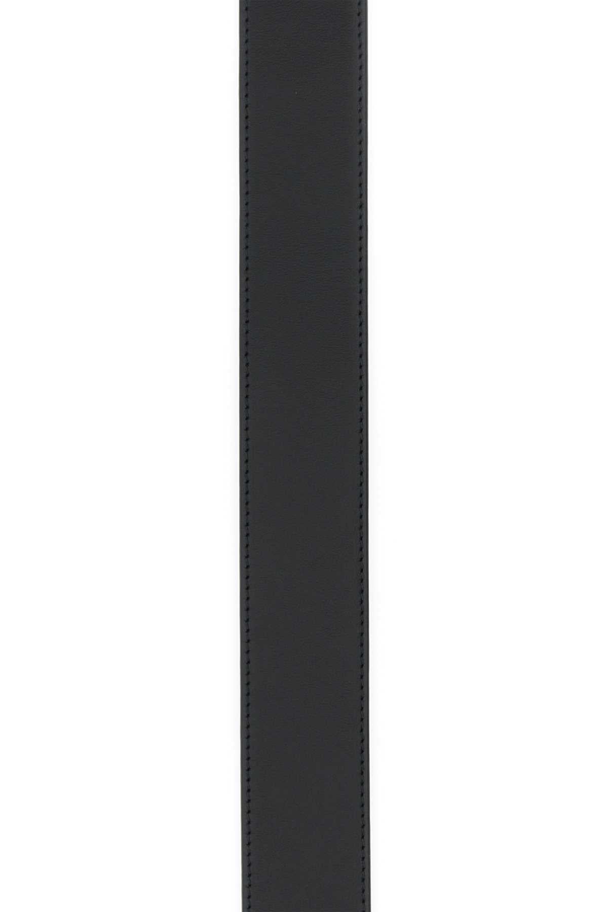Prada Women Black Leather Belt  DestGlow