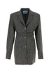 Prada Women Multicolor Wool Blazer by Luosophy
