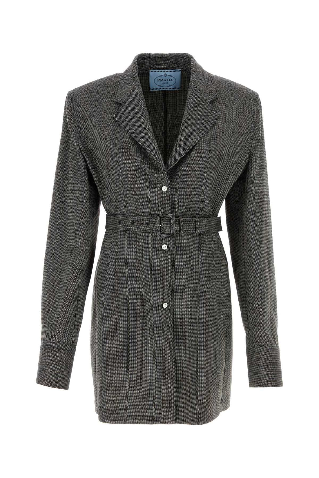 Prada Women Multicolor Wool Blazer by Luosophy