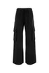 Palm Angels Women Black Cotton Joggers by Luosophy