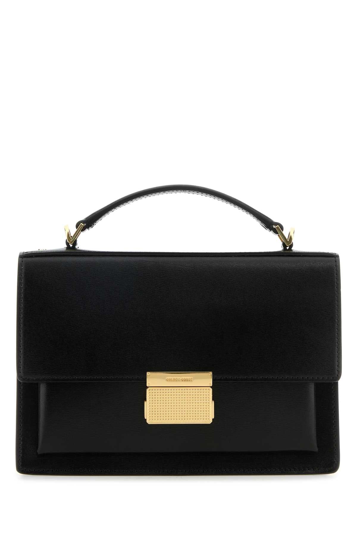 Golden Goose Deluxe Brand Women Black Leather Venezia Handbag by Luosophy
