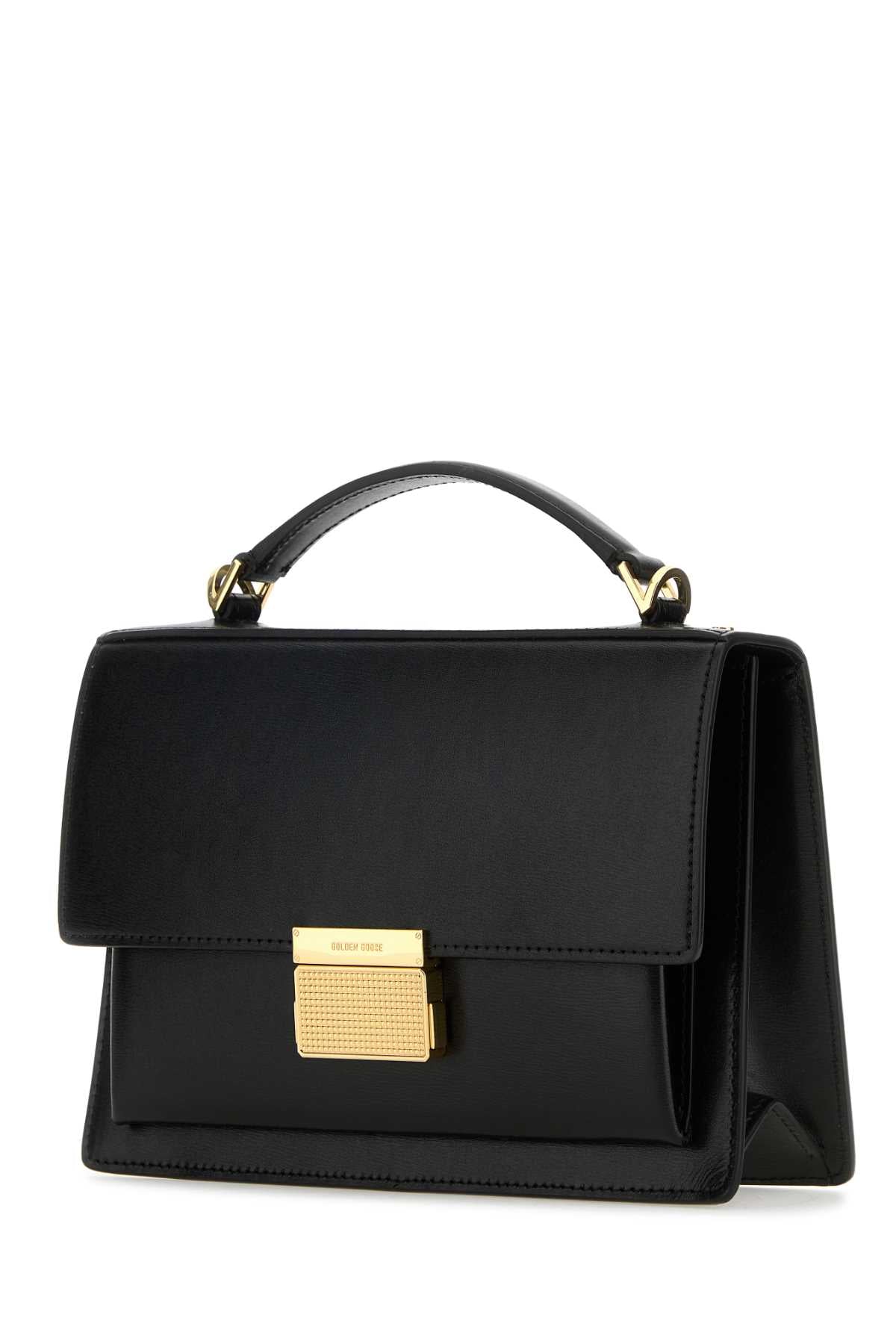 Golden Goose Deluxe Brand Women Black Leather Venezia Handbag by Luosophy