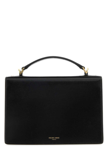 Golden Goose Deluxe Brand Women Black Leather Venezia Handbag by Luosophy
