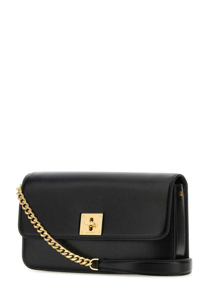 Golden Goose Deluxe Brand Women Black Leather Gioia Clutch by Luosophy