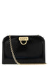 Salvatore Ferragamo Women Black Leather Clutch by Luosophy