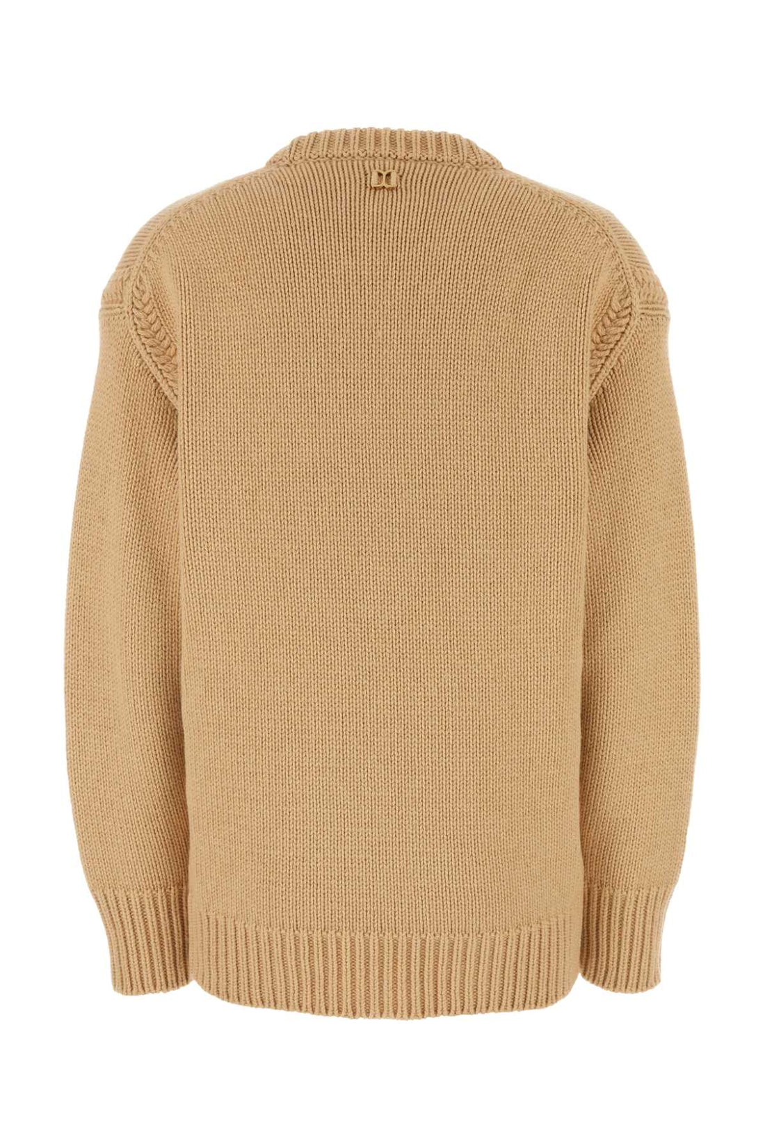 Chloe Women Skin Pink Cashmere Blend Oversize Sweater by Luosophy