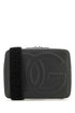 Dolce & Gabbana Men Dark Grey Leather Crossbody Bag by Luosophy