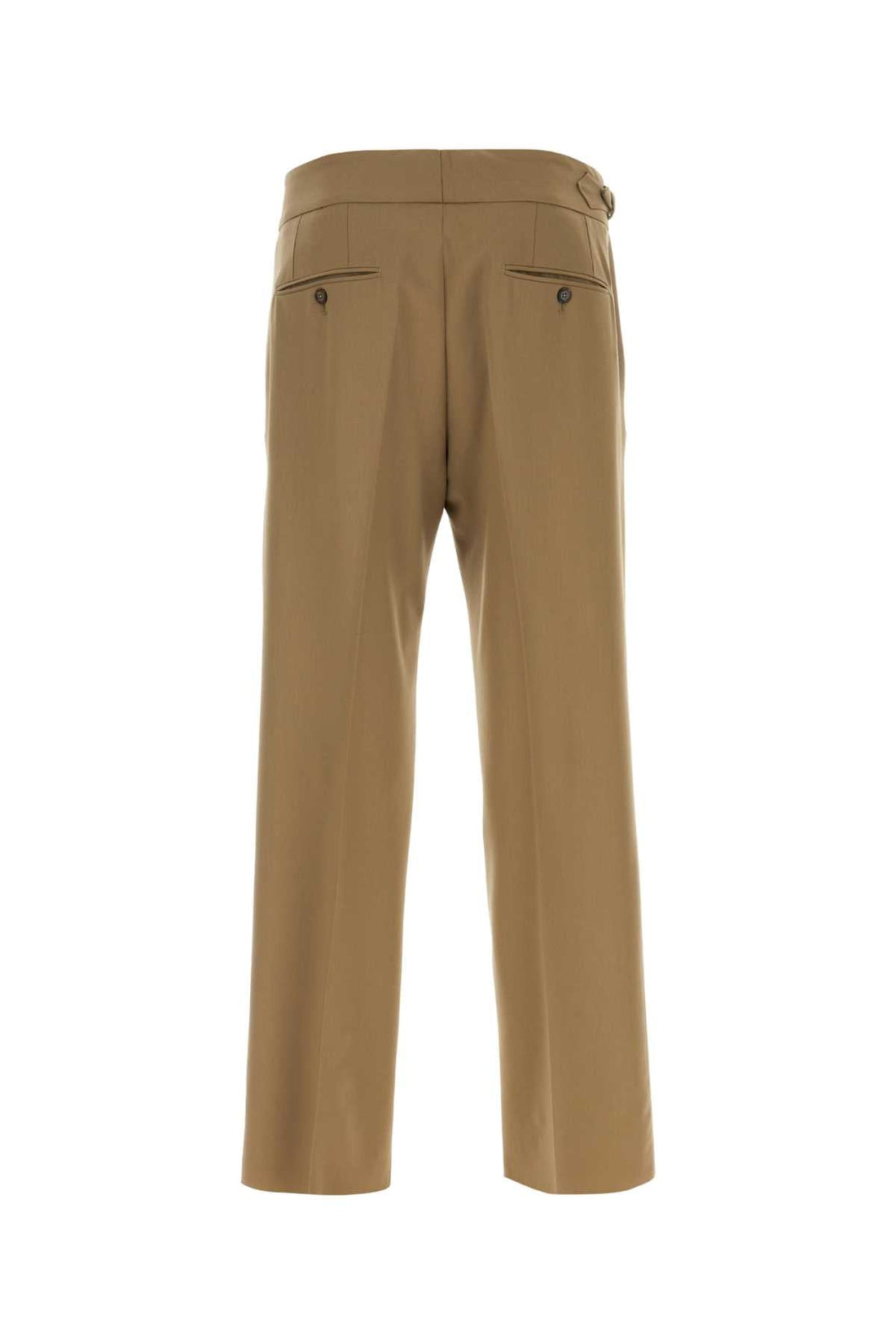 Dolce &amp; Gabbana Men Biscuit Stretch Wool Pant by Luosophy