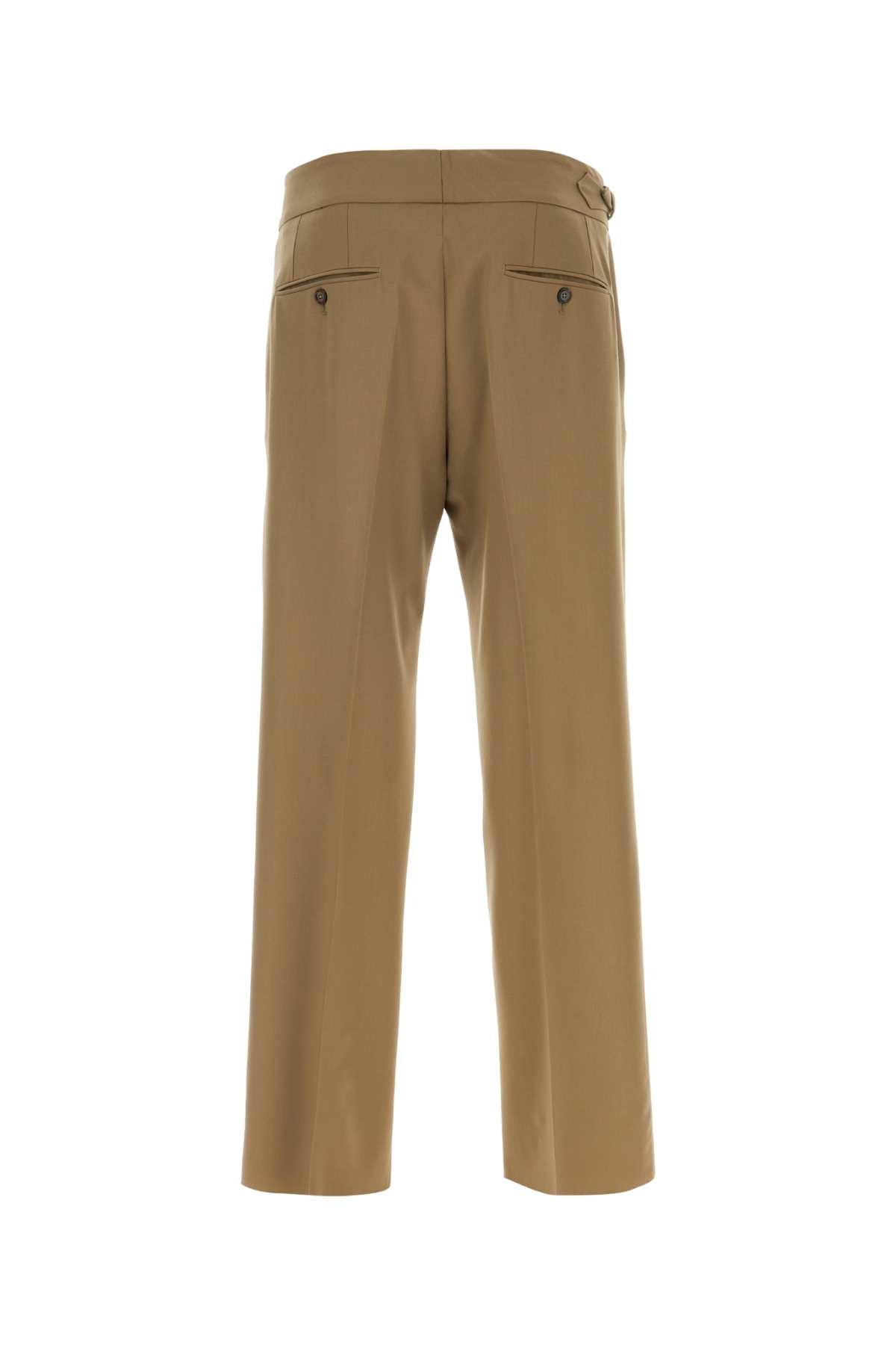 Dolce &amp; Gabbana Men Biscuit Stretch Wool Pant by Luosophy