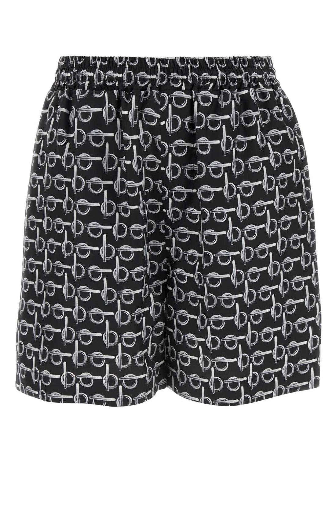 Burberry Women Printed Silk Shorts by Luosophy