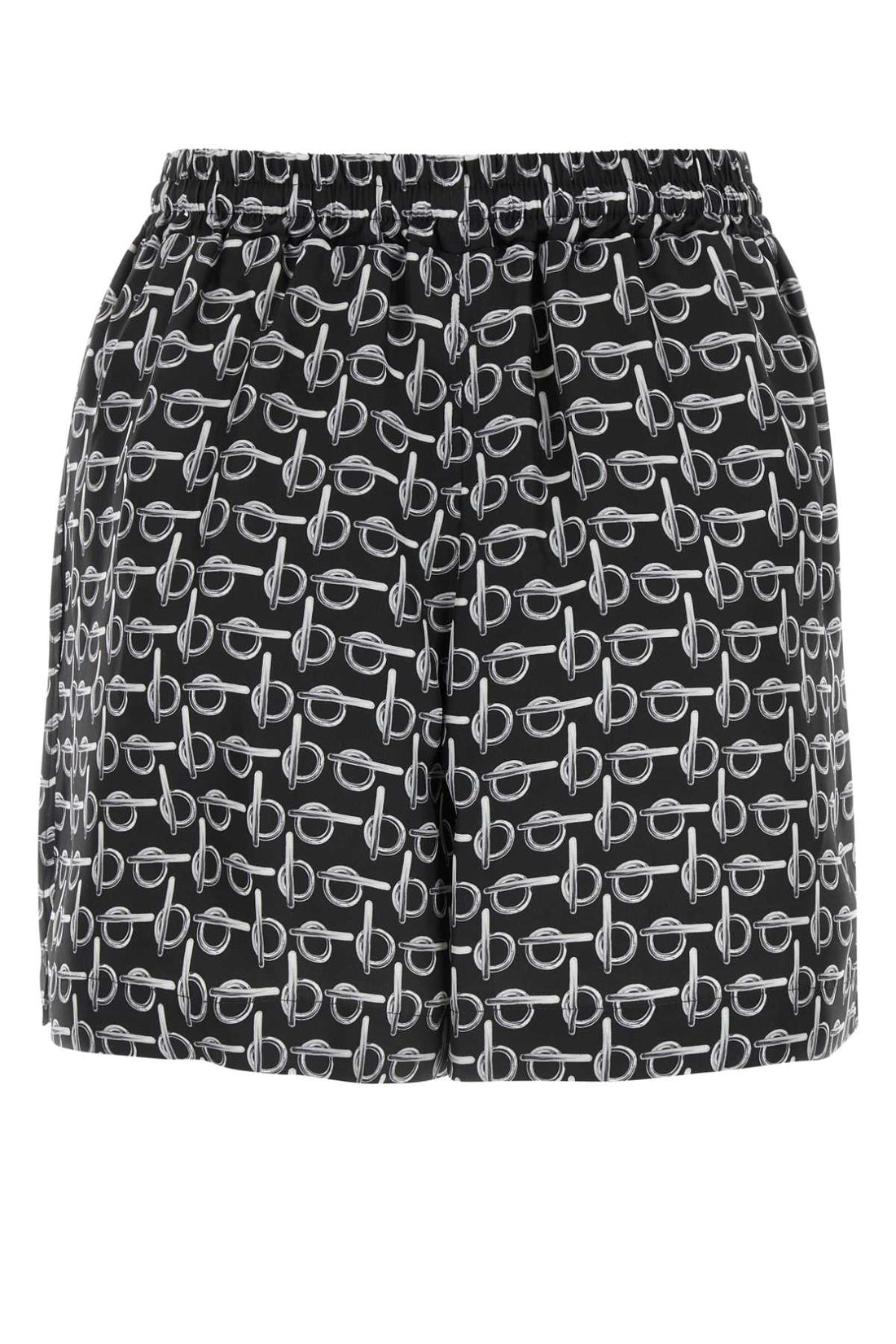 Burberry Women Printed Silk Shorts by Luosophy