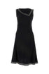 Burberry Women Black Satin Dress by Luosophy