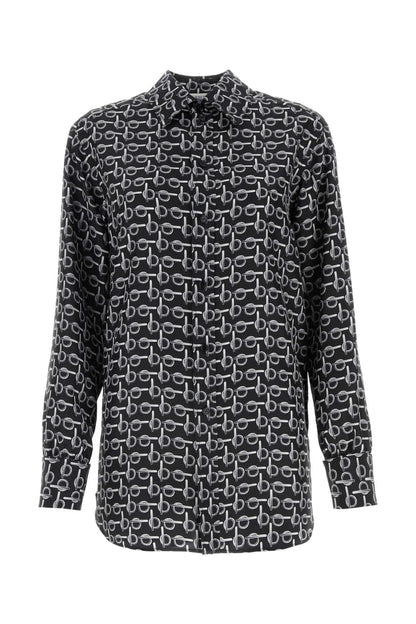Burberry Women Printed Silk Shirt by Luosophy