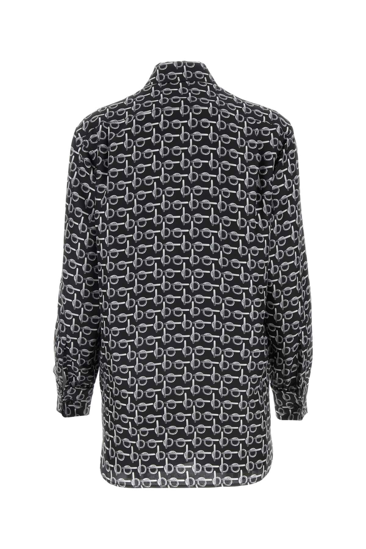Burberry Women Printed Silk Shirt by Luosophy