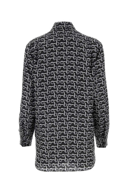 Burberry Women Printed Silk Shirt by Luosophy