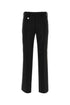 Burberry Men Black Wool Pant by Luosophy