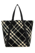 Burberry Men Embroidered Fabric Festival Shopping Bag by Luosophy