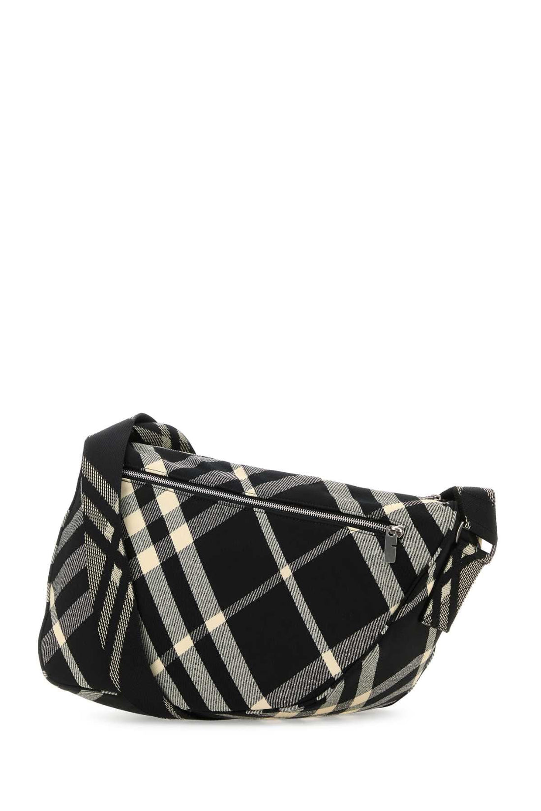 Burberry Men Embroidered Fabric Shield Crossbody Bag by Luosophy