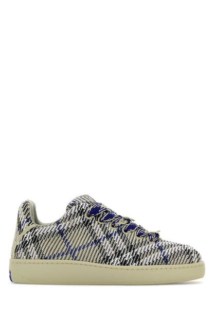 Burberry Men Embroidered Fabric Box Sneakers by Luosophy