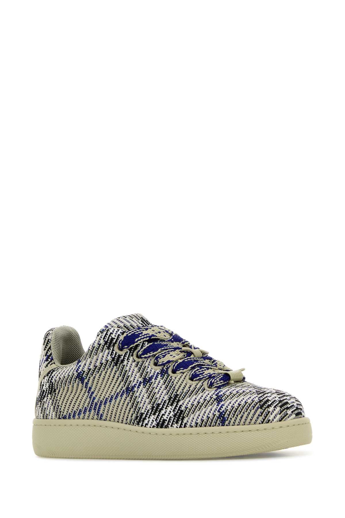 Burberry Men Embroidered Fabric Box Sneakers by Luosophy