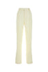 Bottega Veneta Women Cream Linen Pant by Luosophy