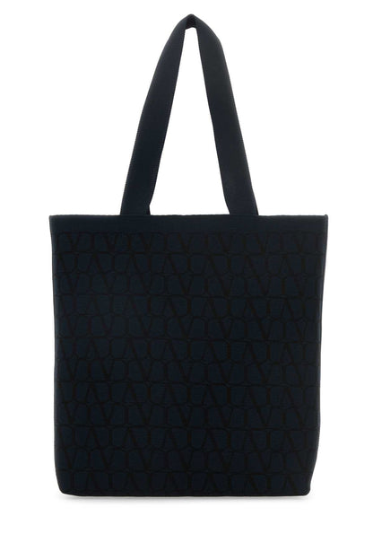 Valentino Garavani Men Toile Iconographe Shopping Bag by Luosophy