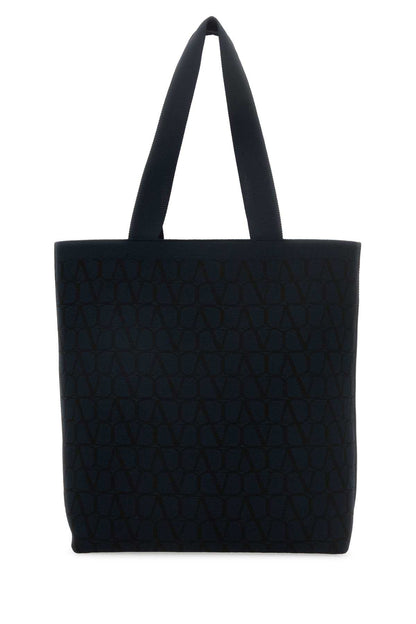 Valentino Garavani Men Toile Iconographe Shopping Bag by Luosophy