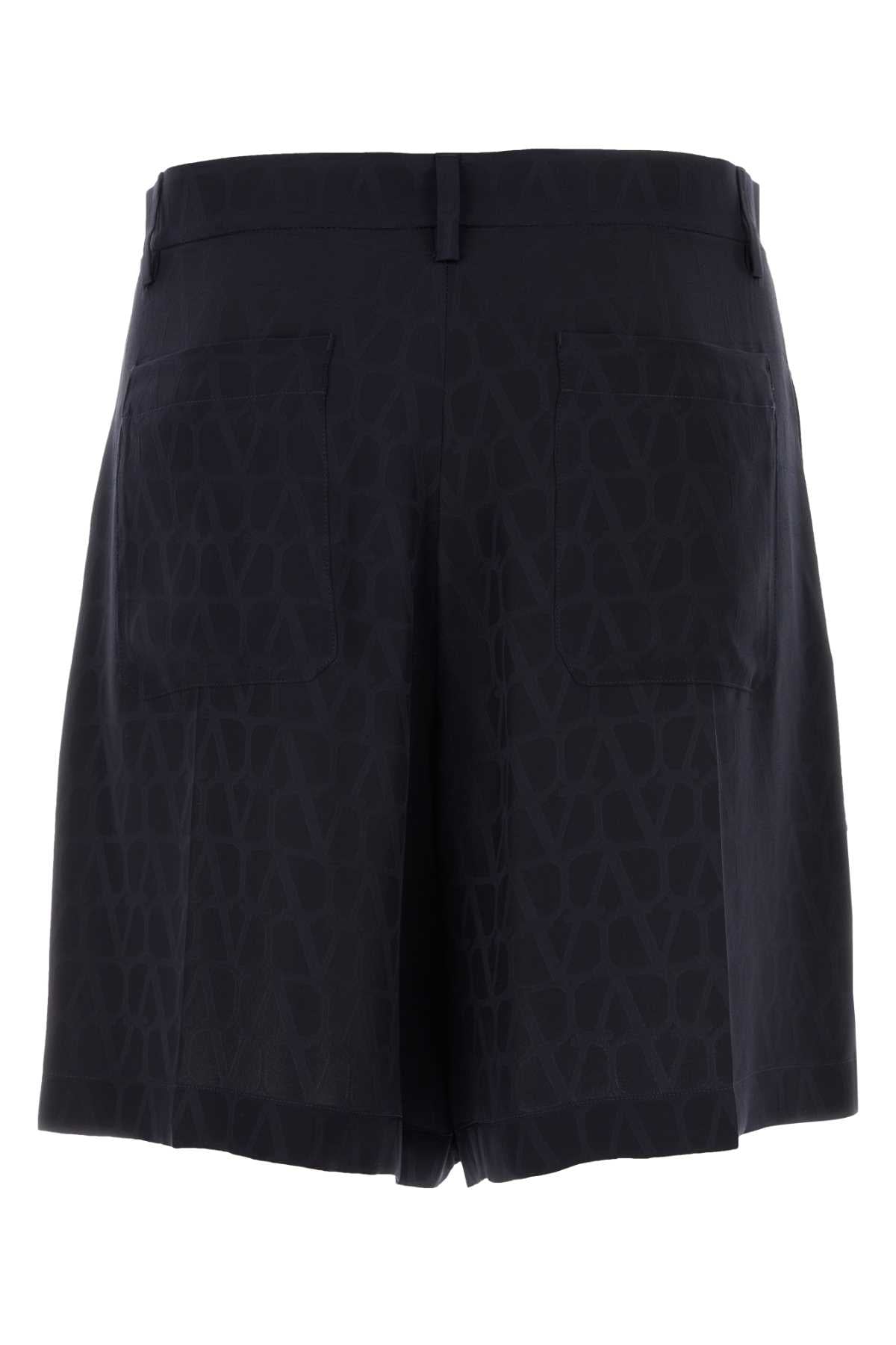 Valentino Garavani Men Toile Iconographe Bermuda Shorts by Luosophy