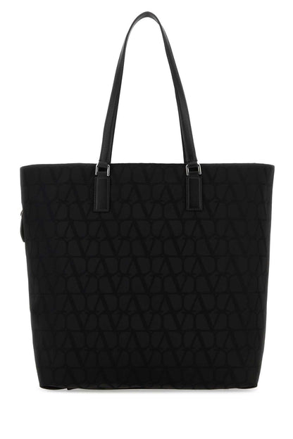 Valentino Garavani Men Tolie Iconographe Shopping Bag by Luosophy