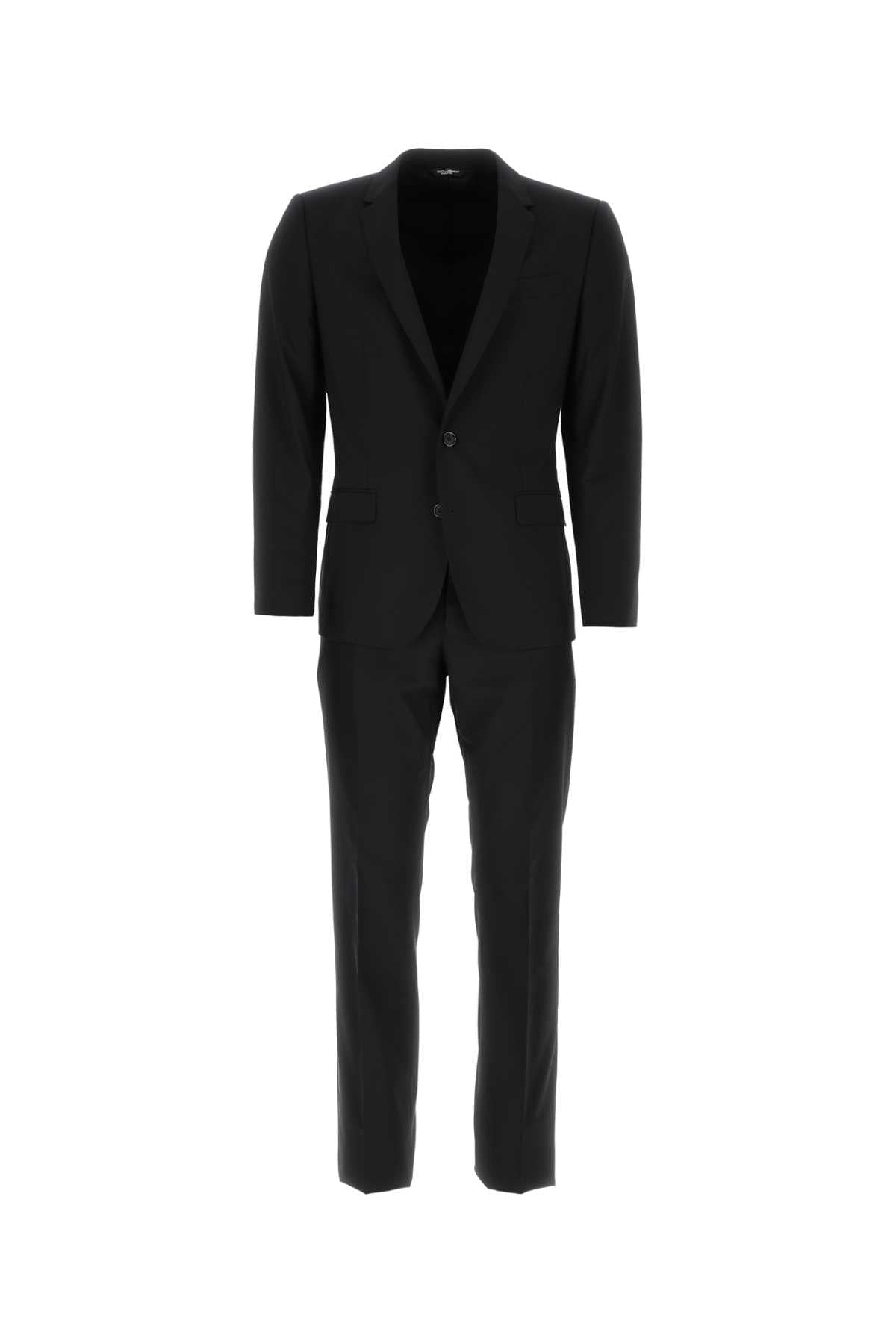 Dolce and gabbana men black stretch wool tuxedo  DestGlow