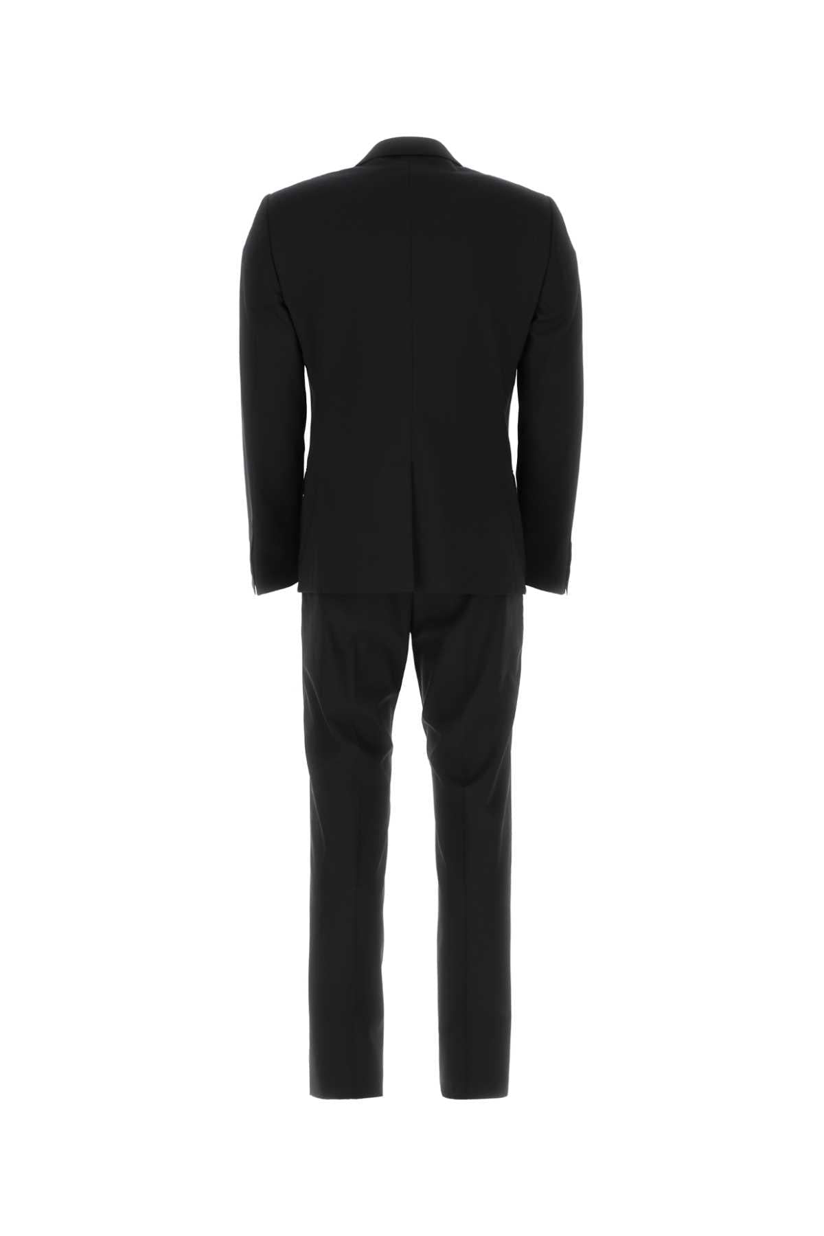 Dolce and gabbana men black stretch wool tuxedo  DestGlow