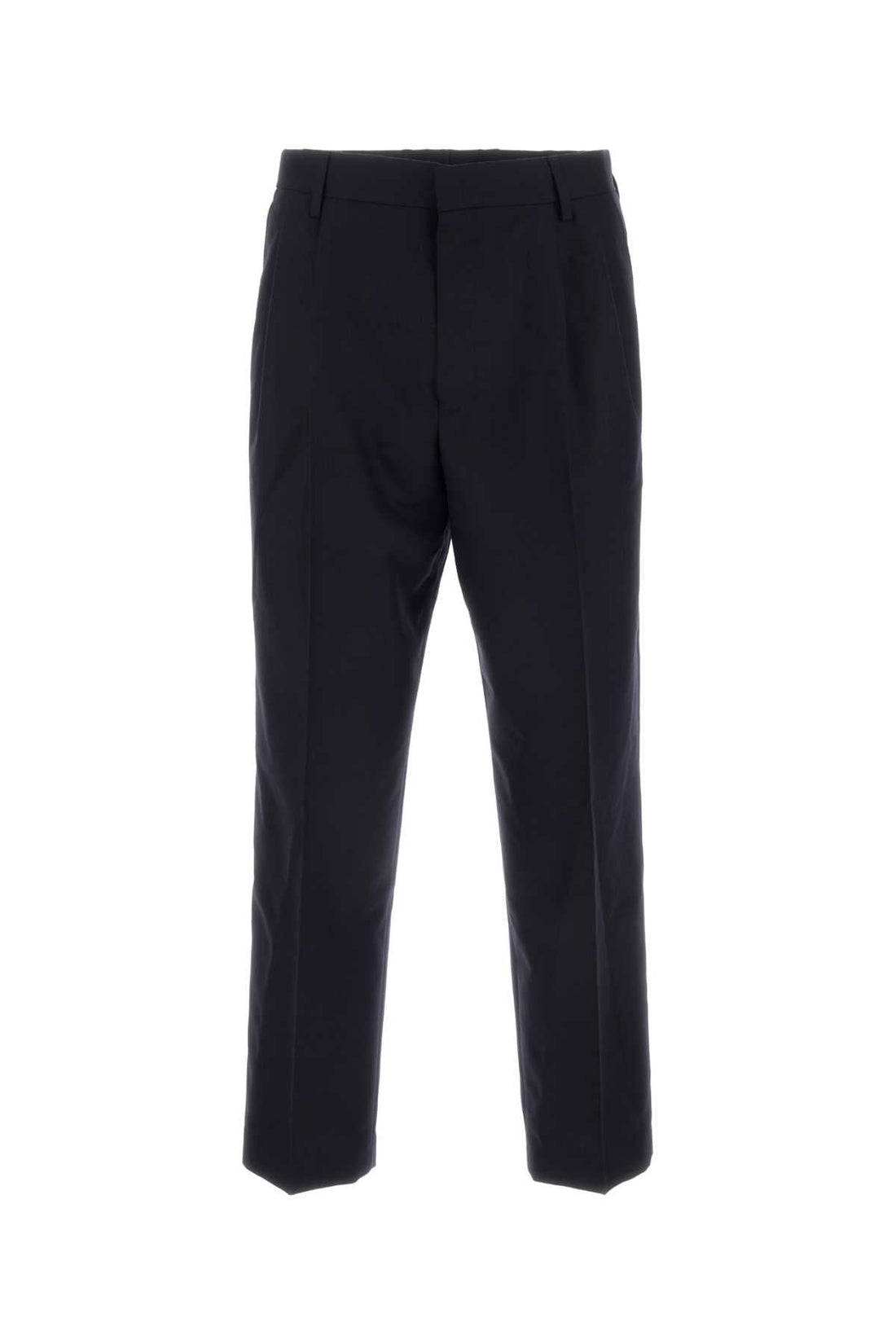 Dries Van Noten Men Midnight Blue Wool Pellow Pant by Luosophy