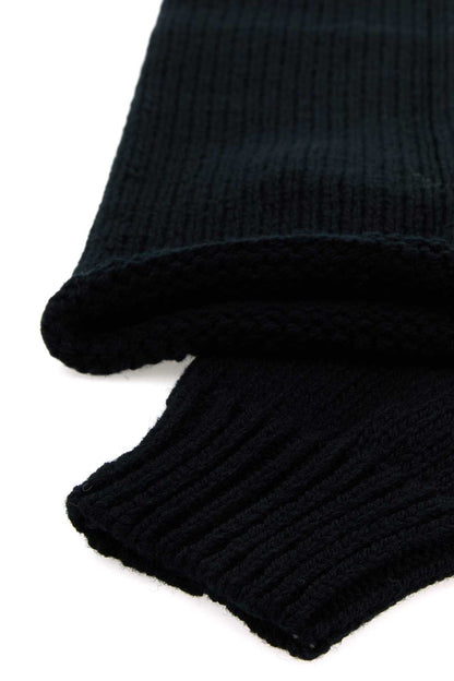 Dries Van Noten Men Black Wool Sleeves by Luosophy