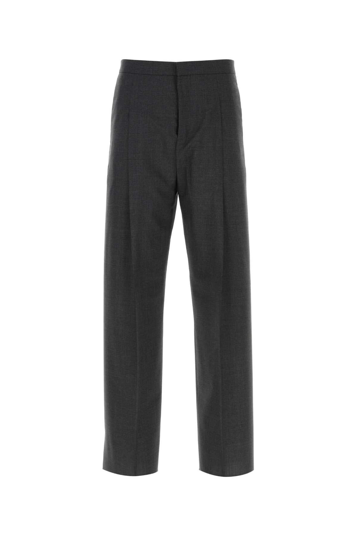 Givenchy Men Dark Grey Wool Pant by Luosophy