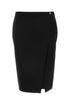 Givenchy Women Black Wool Skirt by Luosophy