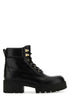 Givenchy Women Black Leather Trekker Ankle Boots by Luosophy