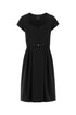 Givenchy Women Black Taffetas Mini Dress by Luosophy