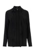 Versace Women Black Crepe Shirt by Luosophy
