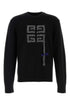 Givenchy Men Black Wool Sweater by Luosophy