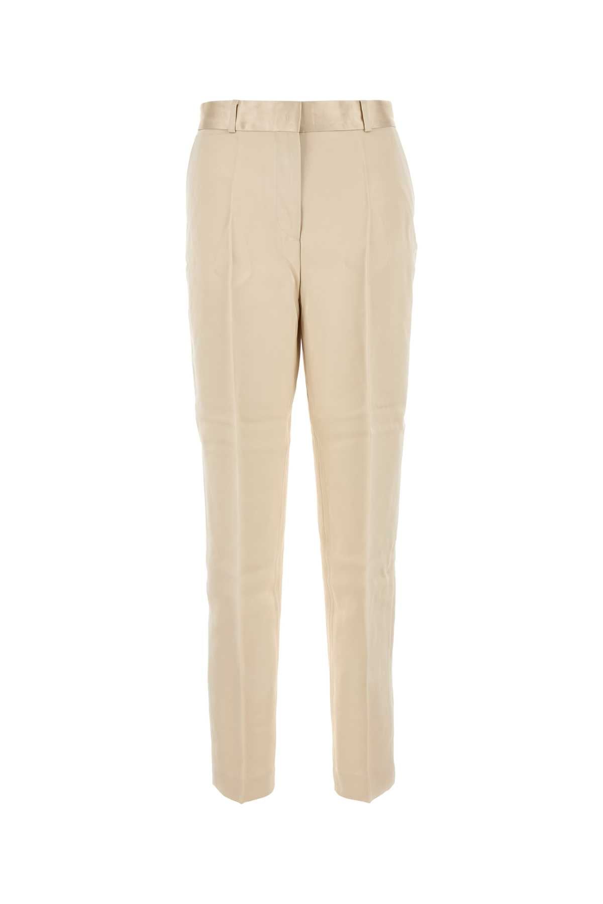 Toteme Women Sand Satin Pant by Luosophy
