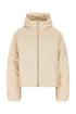 Jil Sander Women Cream Nylon Blend Down Jacket by Luosophy